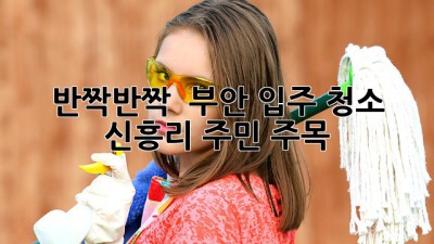 반짝반짝 ✨ 부안 입주 청소! ✨ 신흥리 주민 주목! 🏡